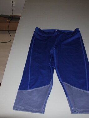 Blue Adidas Running CaprisSize Small?